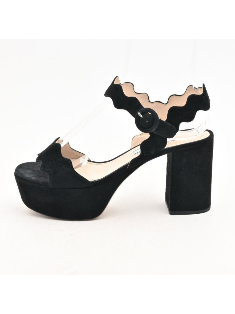 Prada Sandals Black Platform